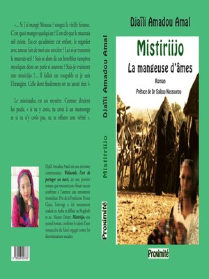 cover image of Mistiriijo, la Mangeuse D'Âme